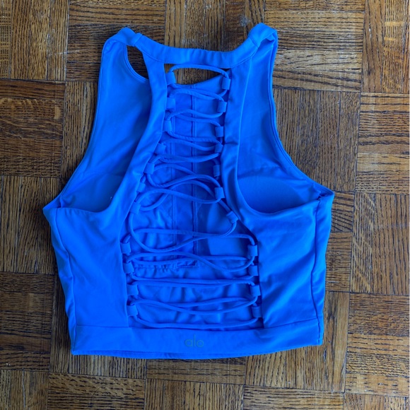 Alo Movement bras. One blue medium. One black large. - Picture 2 of 9